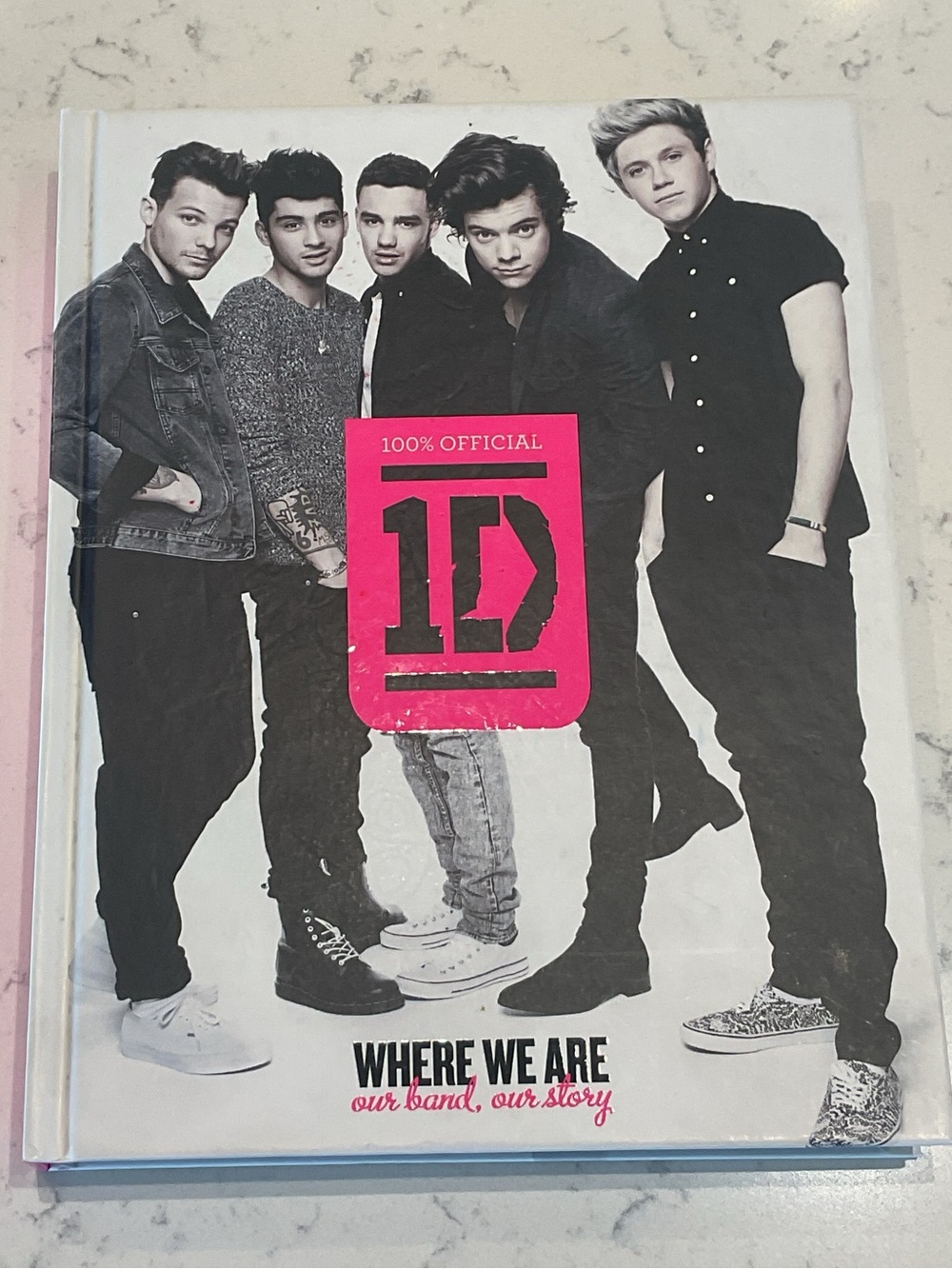 One Direction  Where We Are , Our Brand , Our Story - Hard Cover